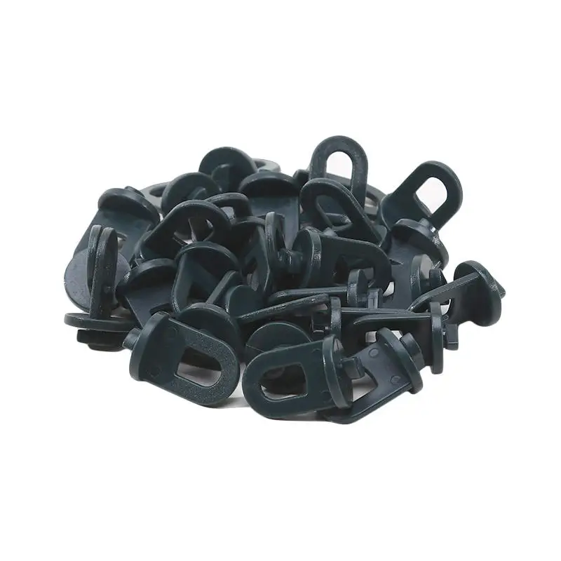 

6/30Pcs Greenhouse Hanging Plant Hooks Nylon Roller Track S Hook for Hanging Plants Basket Garden Greenhouse Hanging Accessory