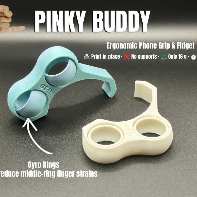

1pc Mobile Phone Grip, Universal Phone Holder, Desktop Decoration, Portable Phone Holder, Relieve Hand Fatigue