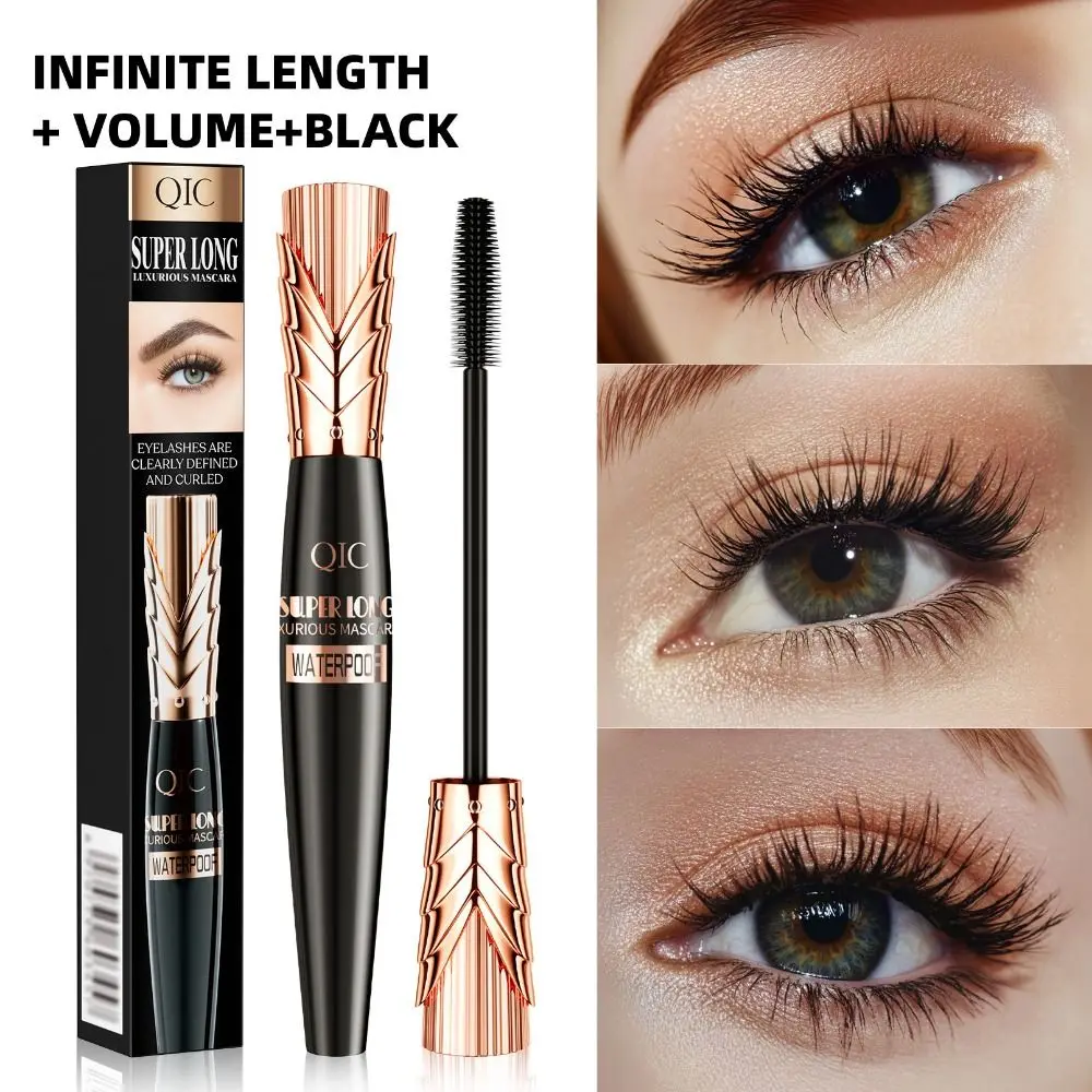 

Smudge-Proof Volume Mascara Natural Look Clump-Free Waterproof Mascara Lengthens Eyelashes Long Lasting Curl Extension Mascara