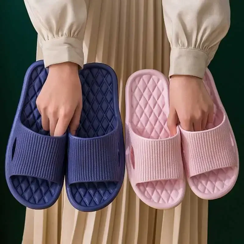 Original Men Women Slippers Solid Color Soft Slippers for Men Indoor Sandals Non-Slip Flip Flop Male Slippers chanclas hombre크록스