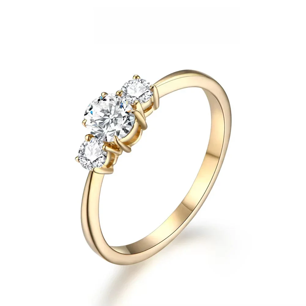 NASIA D Color Oval Cut Moissanite Ring Solid 10K 14K Yellow Gold Jewelry Luxury Rings for Engagement Wedding Gifts 2026