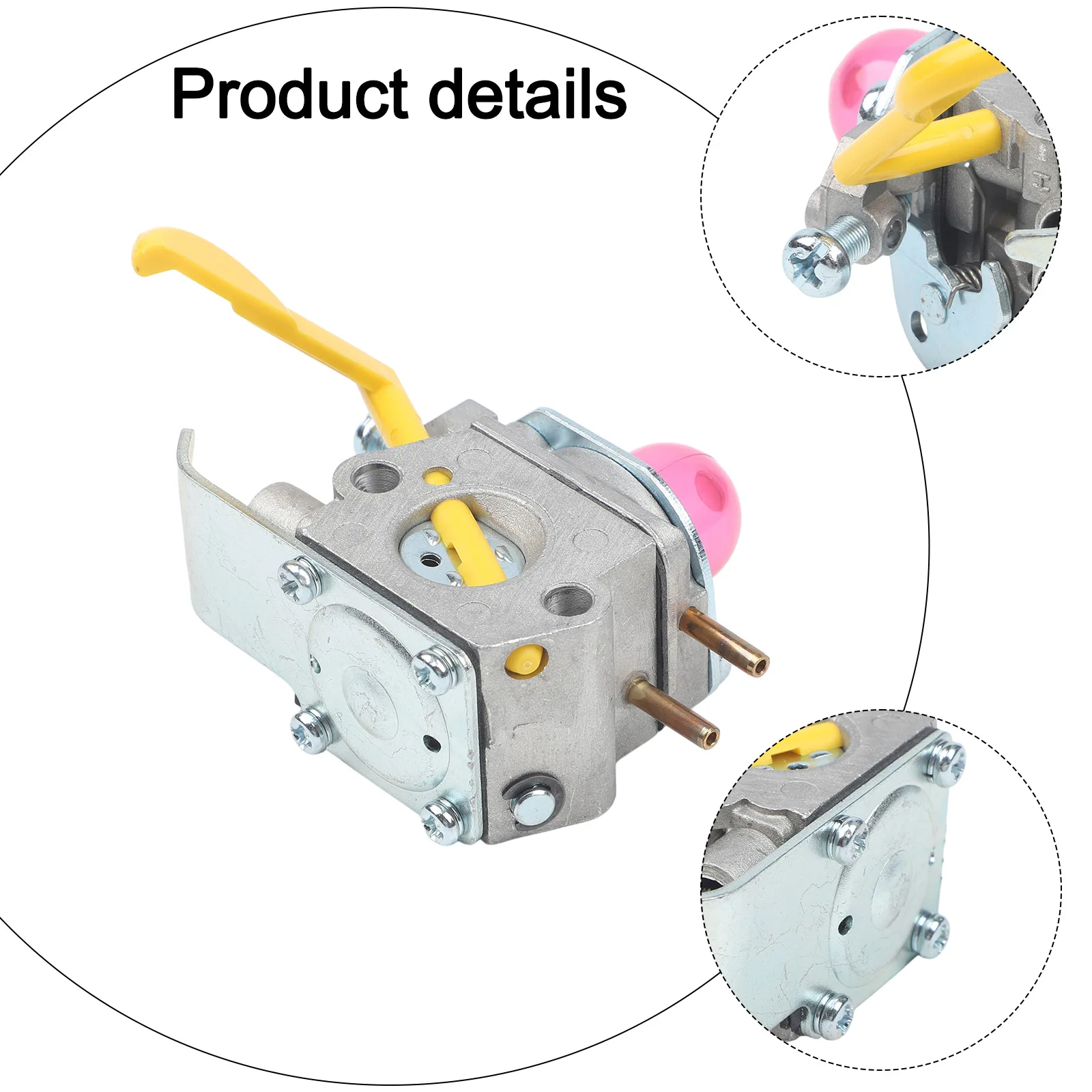 C1U-W24 Carburetor Replacement for M3298 for Lawn Mower Engine Designed for Use with Conventional Fuel Lines and Gaskets