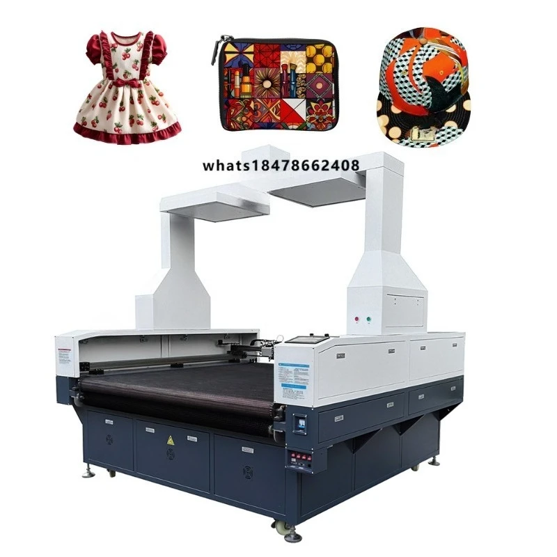 

CE Certified 300w Jeans Denim Marking Machine High Speed 3015 Fabric Cutting Machine with Auto Feeding CCD