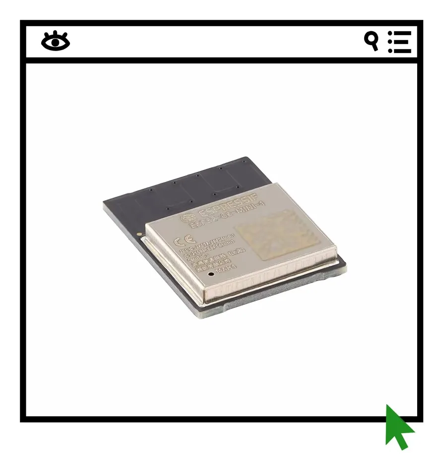 

2 шт. ESP32-C6-MINI-1-H4 2,4 ГГц Wi-Fi 6 Bluetooth-модуль