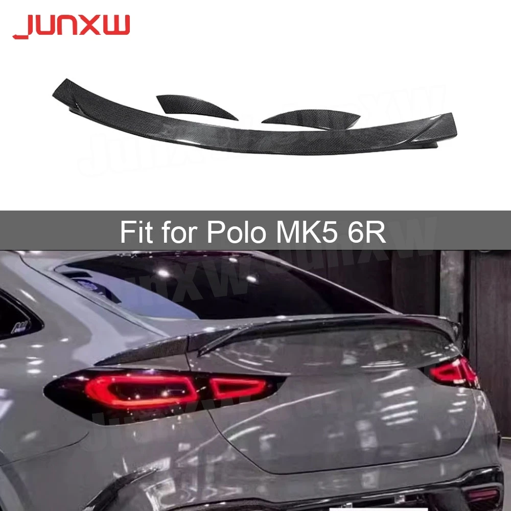 Carbon Fiber FRP Rear Trunk Lip Spoiler for Benz GLE Class C167 GLE350 GLE53 63 AMG Coupe 2020-2023 Boot Spoiler Wings Body Kits