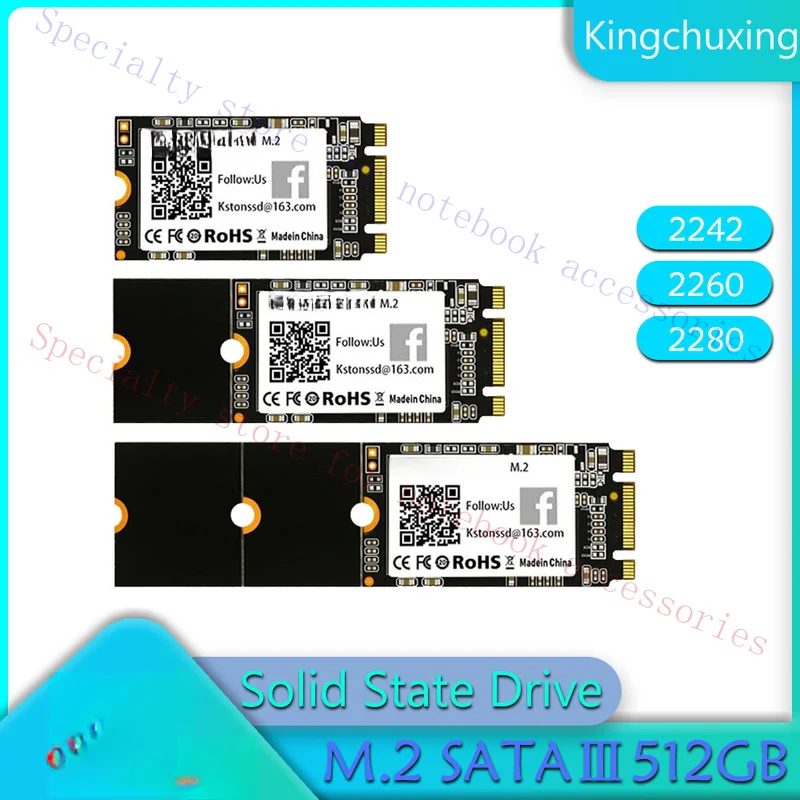 R+  FOR Kingchuxing M.2 NGFF SSD 512GB Solid State Drive Laptop Desktop Hard Disk Drive