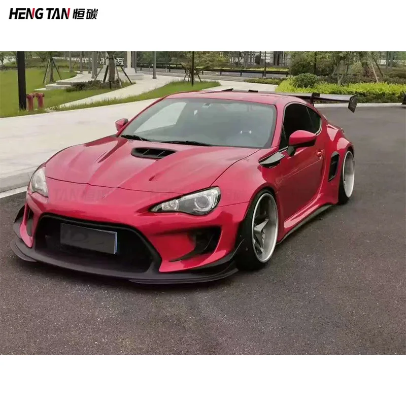 For 2013 + Toyota GT86 Subaru BRZ Hood Carbon Fiber Modified ROBOT Model Hood Accessories