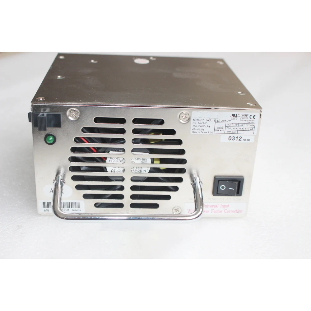 RAS-2662P For HP MSL 5030 6030 6026 Server Power Supply 231668-001 968769-101 200W