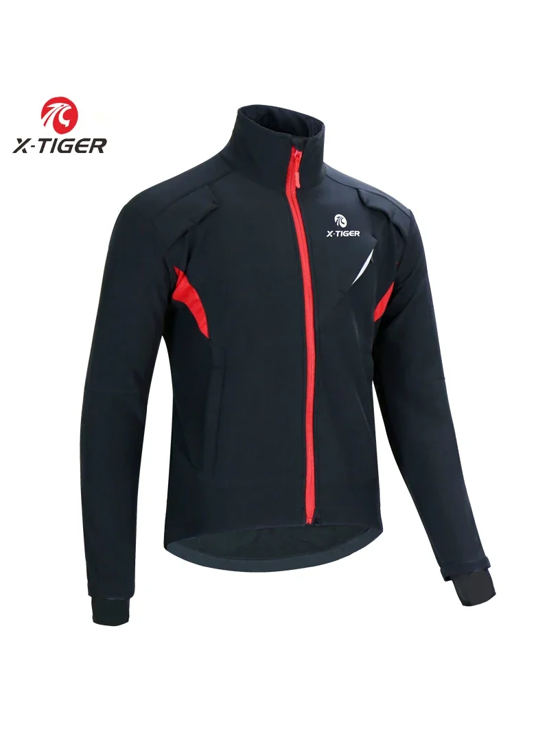 AliExpress X-TIGER Winter Cycling Jacket jackets for man Fleece Thermal Coat Windproof Bicycle Clothing winter cycling Sports clothing