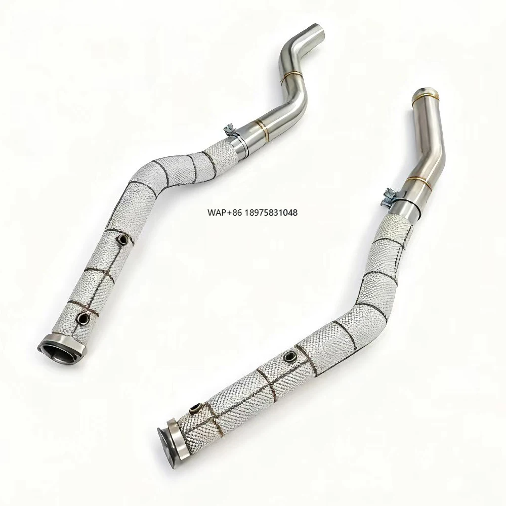 

GDR Racing Downpipe for GLE63 5.5T C292 GLS63 5.5T X166 2013~2015 Exhaust Pipes Manifold