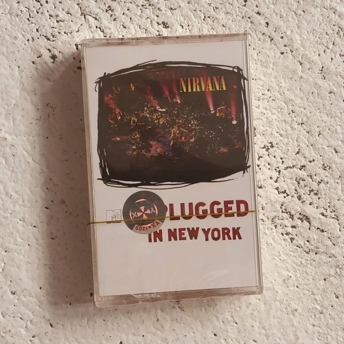 

Red Retro Cassette Rock Golden Hits Tape Unplugged Texture High Sound Quality Collectible Portable Music Listening Carrier