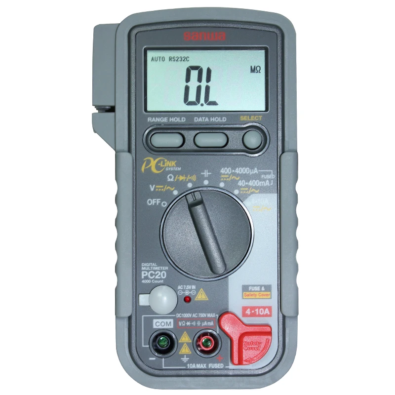 Japan sanwa PC20 Compact Digital Multimeter; Data Processing/PC Connectivity