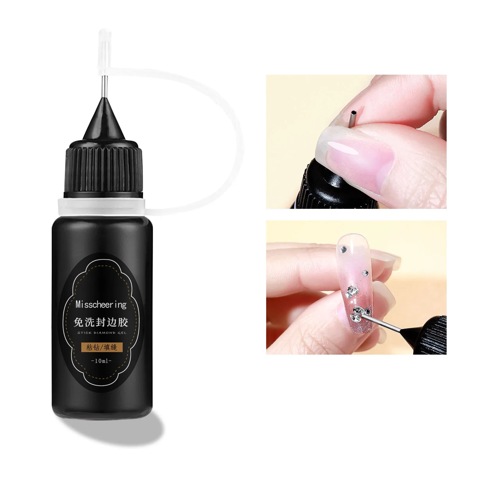 30g nagel strass lijm voor nagels supersterke gel nagellijm voor nagel charme 3D nagels bling gel decoratie gem nail art diamanten
