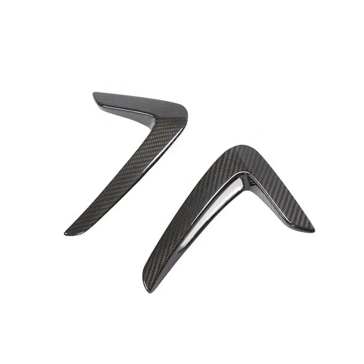 Carbon Fiber Front Side Decorative Trim for BMW 4 Series F32 F33 F36 Carbon Car Exterior Accessories 4