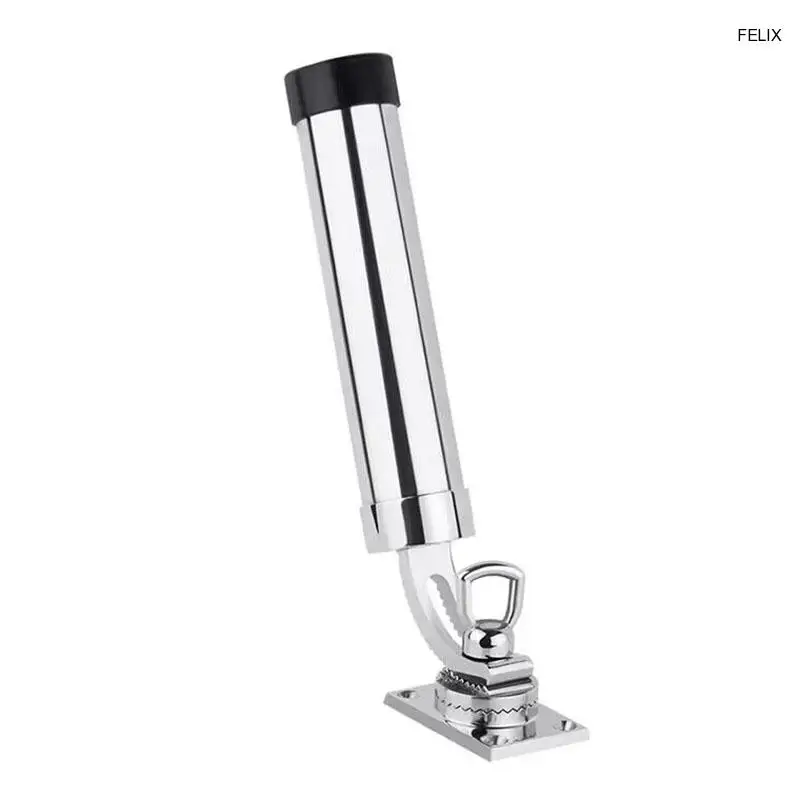 

316 Marine Stainless Steel adjustable Fishing Rod Holder Deck Mount Adjustable Yacht Fishing Rod Pod Boat Accessories Marine