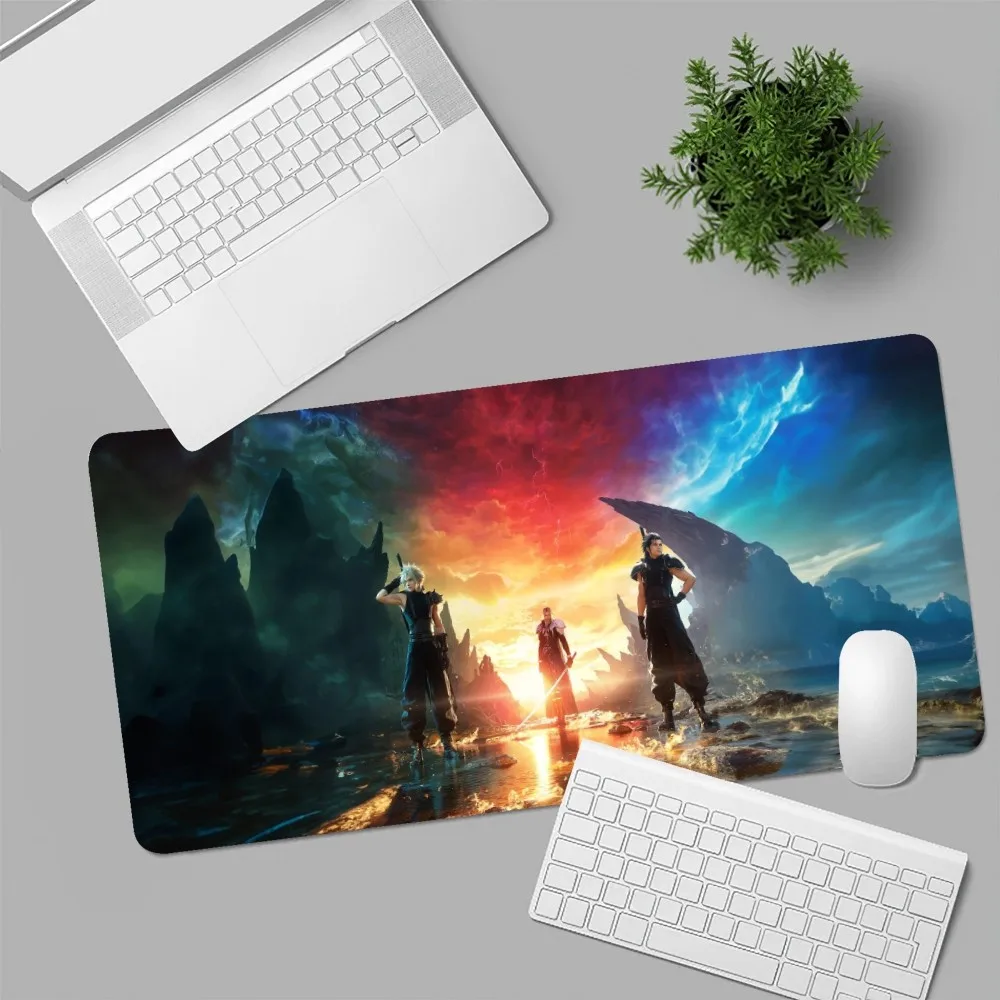 Classical Game F-Final Fantasy VII Rebirth Mousepad Computer Laptop Gamer Pad PC Gaming Accessories Desk Mats