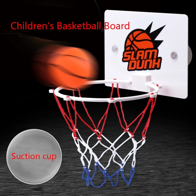 Mini basketbalring basketbalstandaard indoor spel inclusief 1 bal, 1 hoepel 1 pomp Interactieve speelgoedspeelset voor kinderen