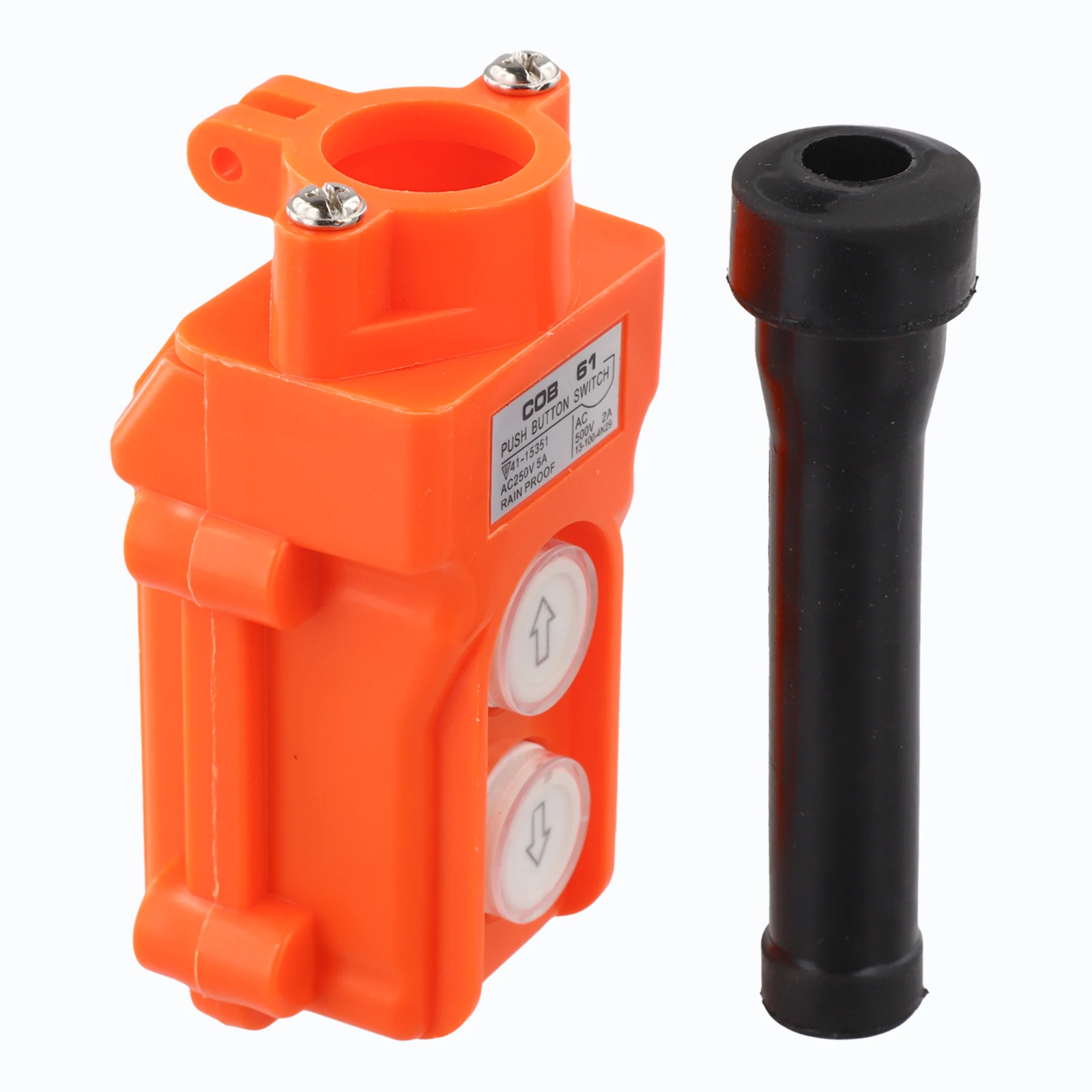 2 طريقة رافعة تحكم أزرار الصناعية مفتاح بالتحكم عن بعد أبعاد 12X6.5X5 سم غير نافذ للمطر رافعة التبديل الحمولة 500 فولت 2A