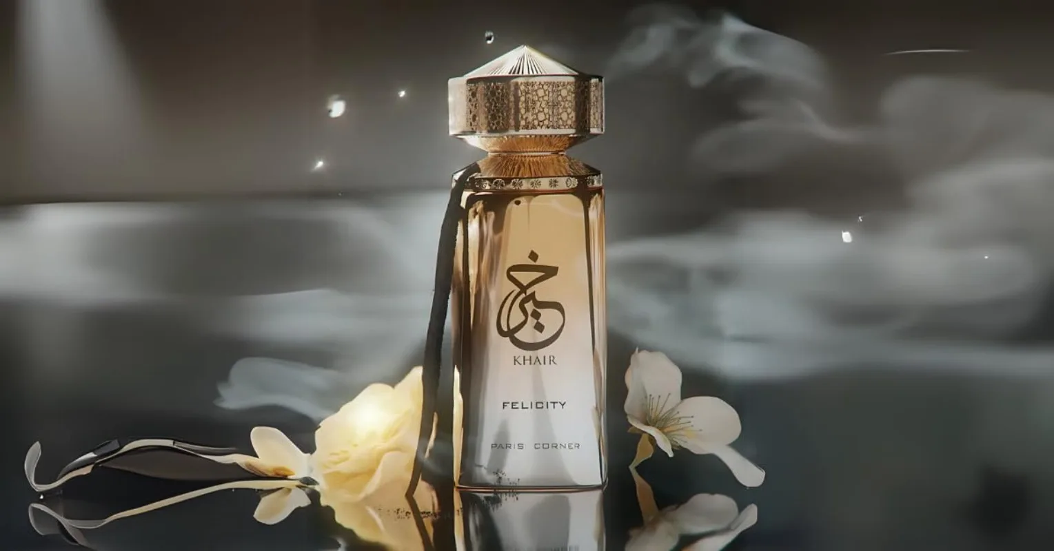 Canto de Paris |   Perfume Khair Felicity - 3,4 fl onças |   Perfume unissex espumante e alegre com champanhe, cássia, rosa, baunilha, almíscar