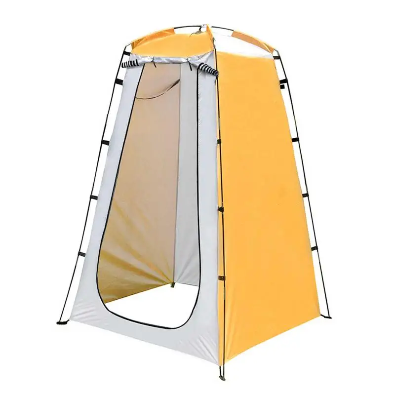 

Portable Sun-Shading Shower Tent Waterproof Privacy Shower Tent Outdoor Clothes Changing Room Outdoor Camping Bathroom Shelter