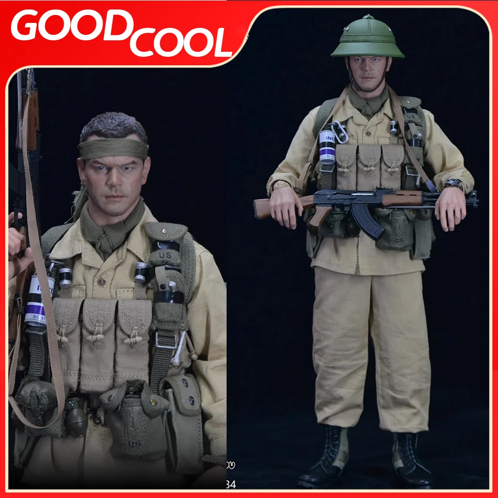 UJINDOU UD9034 1/6 Scale American Male Soldier's Prairie Fire Operation Full Set Model 12 Inch Action Figure Collection Gifts