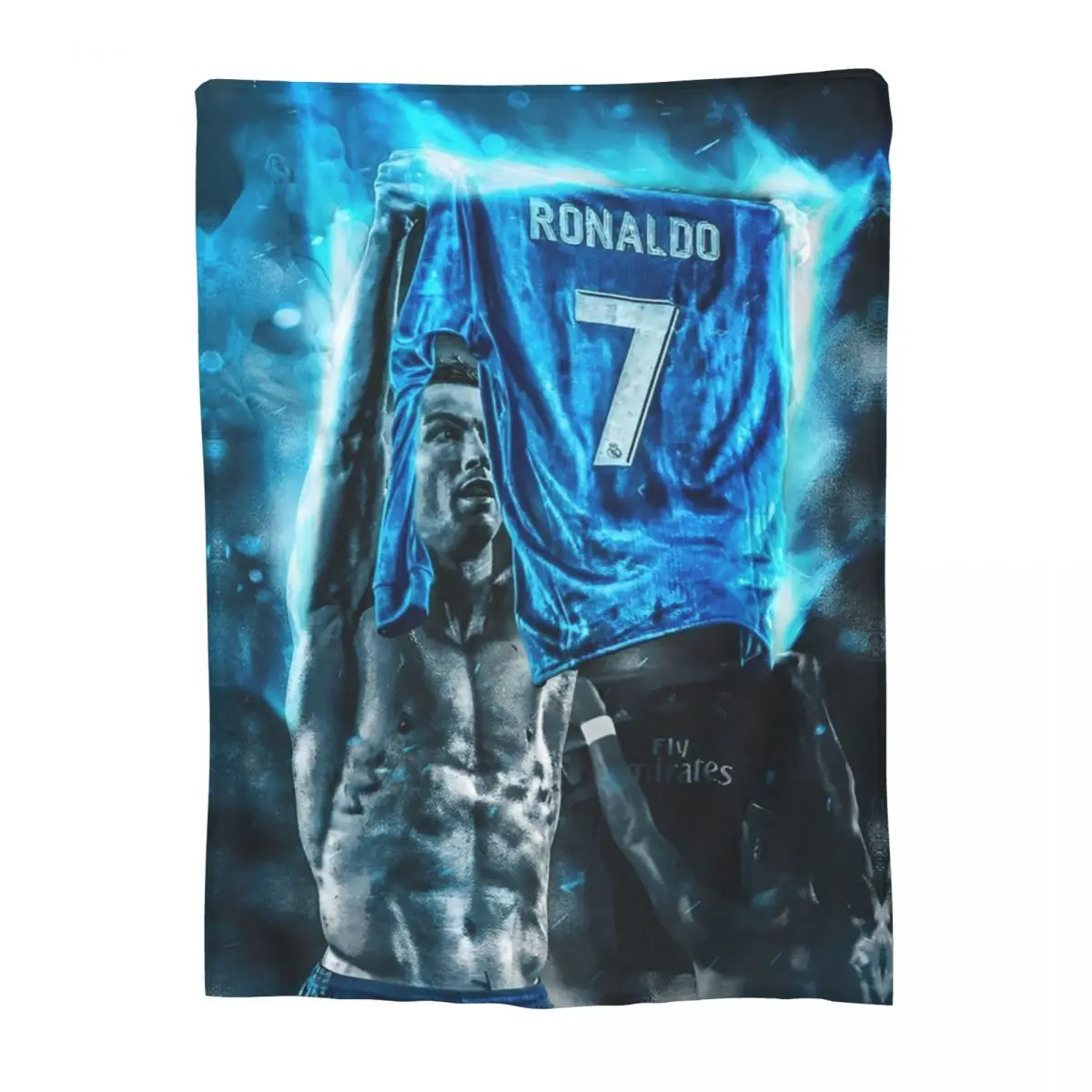 Cozy Cr7 Football Soccer Cristianos Blanket Merch Home Decorative Cr7 Throw Blankets Lightweight Thin Flannel for Couch