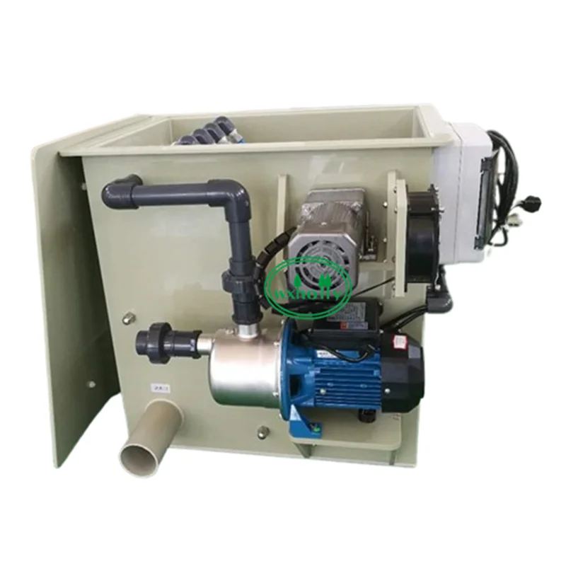 

Fish Tank Filter System Fish Farm Bio Rotary Drum Filter for Koi Pond