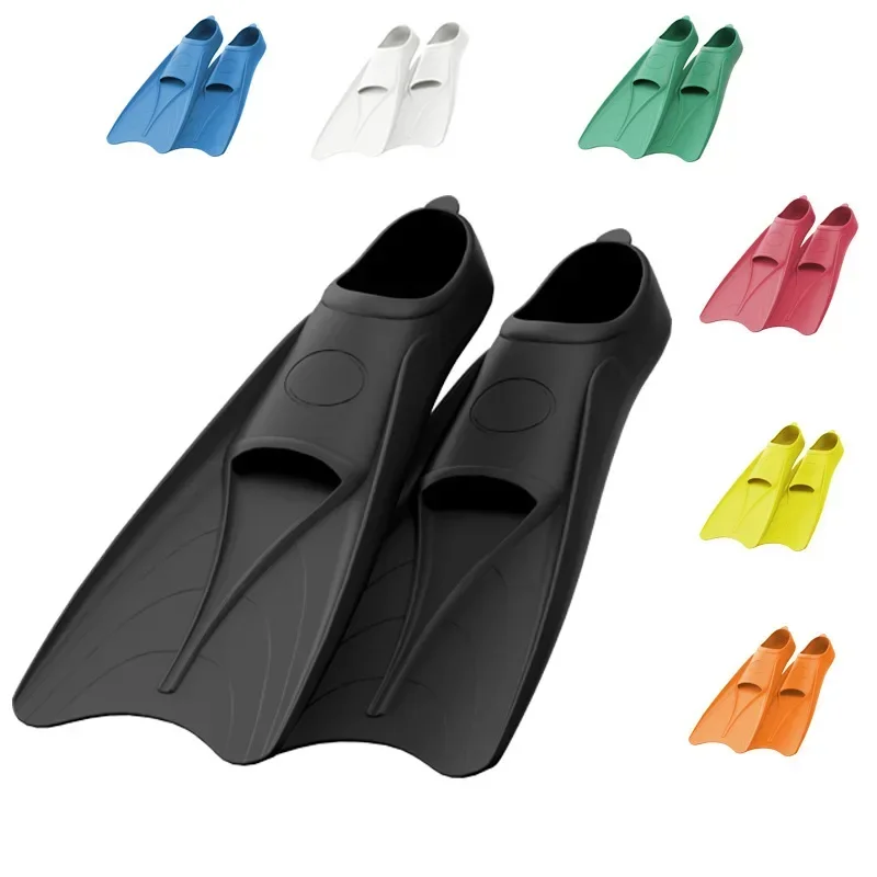 

Adult training special set foot long fin free diving equipment snorkeling fins Adult shoes diving equipment training