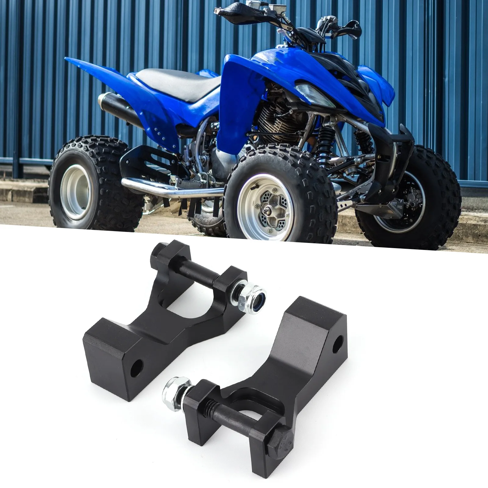 3.5in Front Lowering Block Bracket Kit Accessory Fit for   350 660R 700 ATV Front Lowering Kit Front Lowering Block