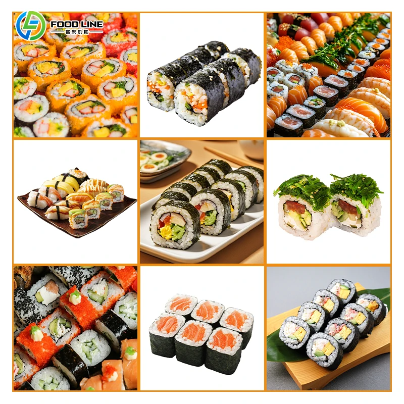 FOODLINE Sushi Machine Semi‑automatic Desktop Sushi Forming Machine For Reducing Manual Sushi Making Labor