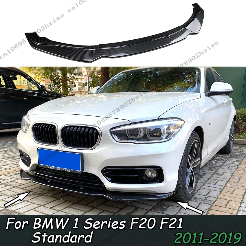 

3Pcs Car Front Bumper Spoiler For BMW 1 Series F20 F21 116i 118i 2011-2019 Upgrade The Three-Dimensional Appearance Of The Car