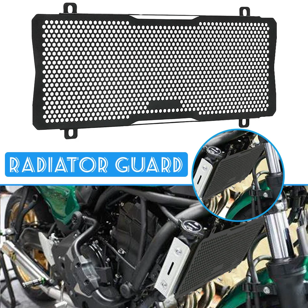 

For Kawasaki Z650 Ninja650 Z650RS Z Ninja 650 Urban Tourer Performance 2018 2017-2024 2023 2022 2021 Radiator Grille Cover Guard