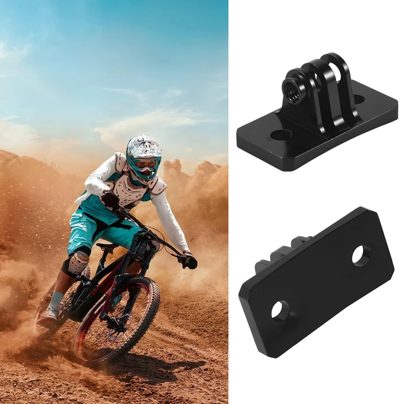 CNC Skydiving Helmet Fixed Mounts For GOPRO Hero 1 2 3 3+ 4 5 Session/Xiaomi Yi/SJ/Gitup Sport Camera