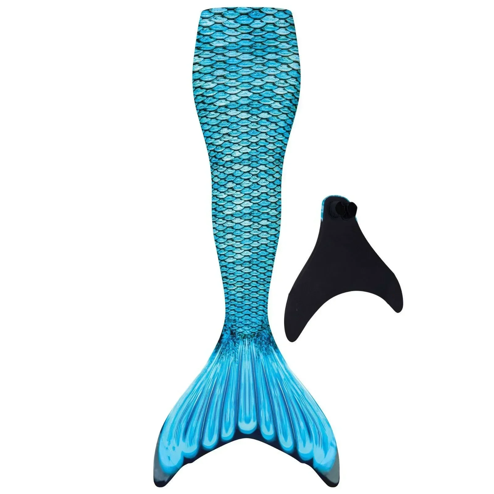 Nieuwe kinderen volwassen zwemmen zeemeerminstaart meisje moeder cosplay zeemeermin kostuum kinderen feestcadeau fantasie badpak met monovinvin - afbeelding 2