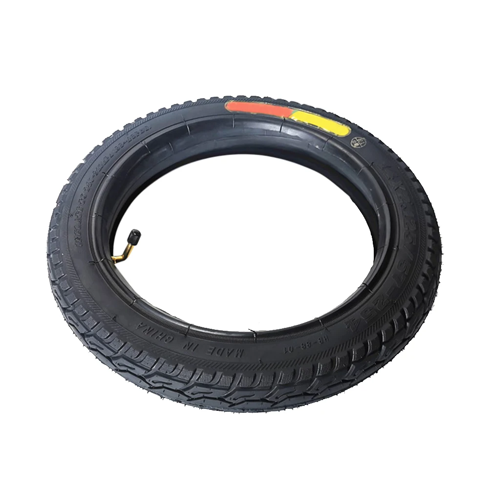 14 Inch Pneumatic Wheel Tire 14*2.5(2.50/2.75-10)/14*2.125 Inner Tyre With Bent Valve For Electric Bicycles Cycling Parts