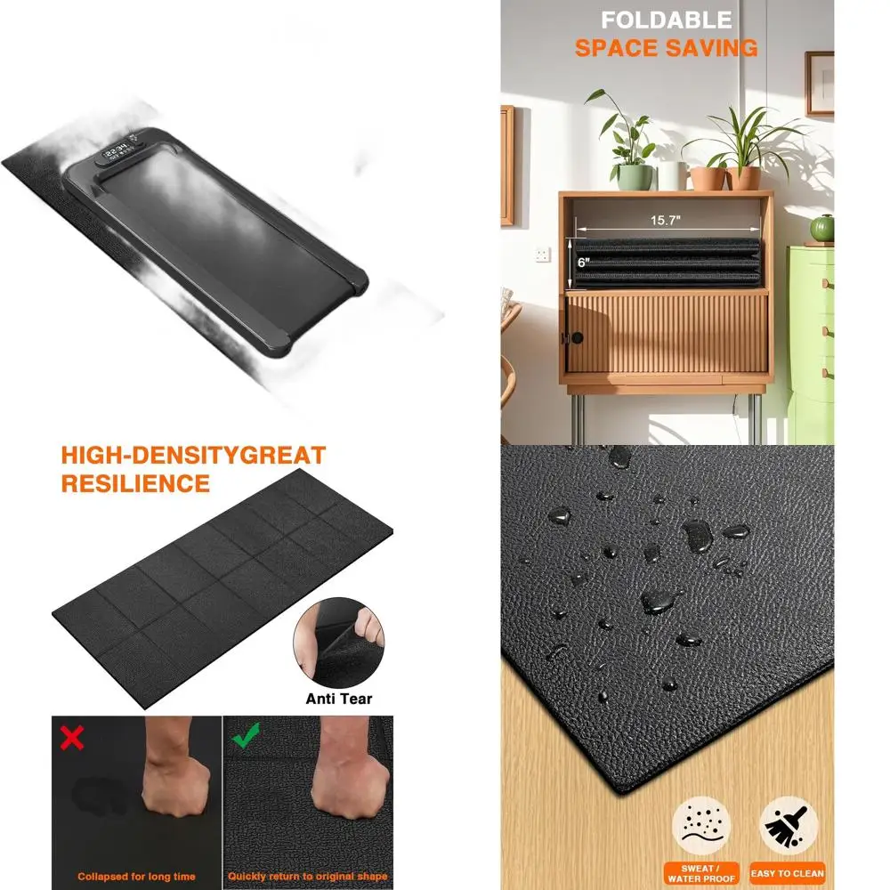 

Складной коврик для упражнений 70x32 см, толщиной 6 мм, для различного домашнего спортивного оборудования