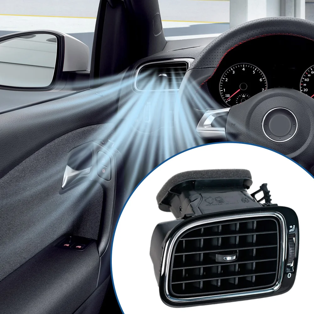 

Plastic Front Air Vent Outlet Assembly 6RD819703 for VW Polo 2011-2013 6RD819728, 6R0 819 728 Left / Right / Front Center
