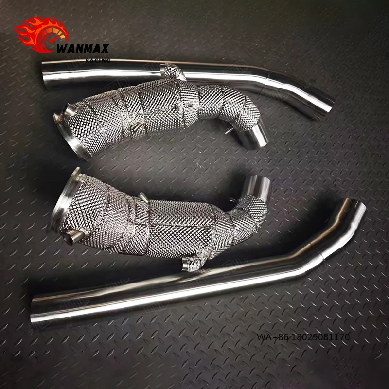 

Hot Selling High Performance 304 Stainless Steel Downpipe for Purosangue 2022+ Increases Power & Reduces Back Pressure