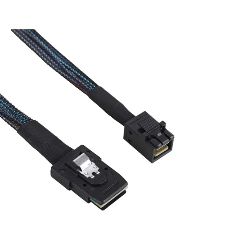 

MINI SAS 8643 To SFF 8087 HD Built-in Server Data Cable Mini-sas HD SFF-8643 Data Server Hard Disk Raid Cable 50cm 100cm