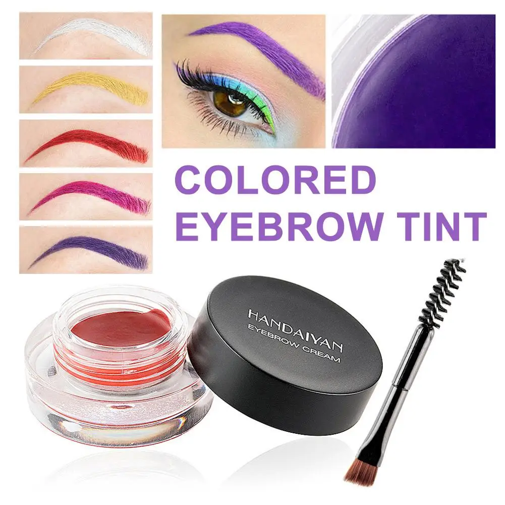 5Colors Professional Eyebrow Tint ปากกาเขียนคิ้วแบบน้ำกันน้ำ สีสันสดใส ติดทนนาน ไม่เลอะ ไม่เป็นคราบ อายไลเนอร์ เครื่องสำอางสำหรับดวงตา