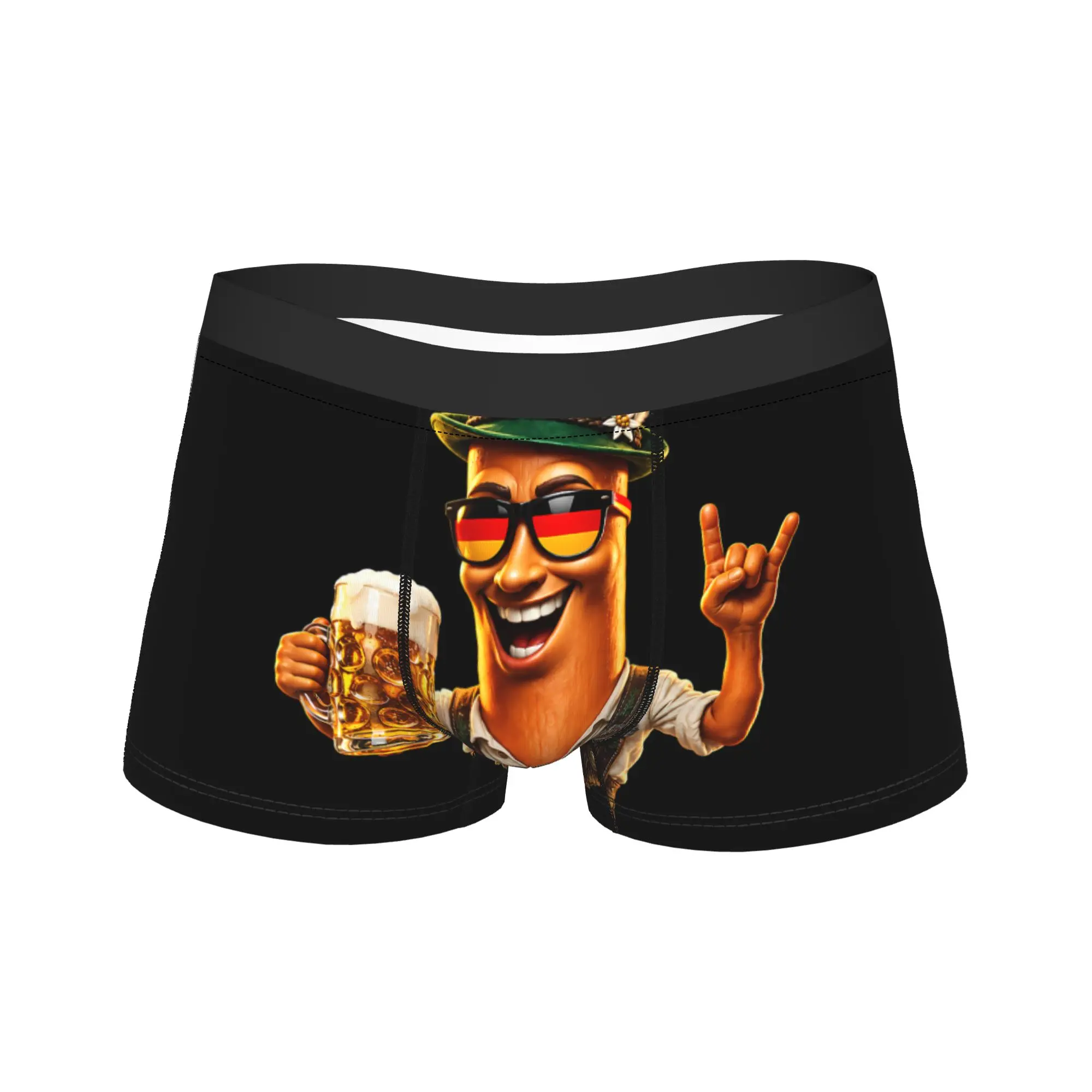 Tung Tung Sahur Oktoberfest Lederhosen German Men Prost Beer Underwear Males Underpants Print Boxer Shorts Quality Boxer Brief