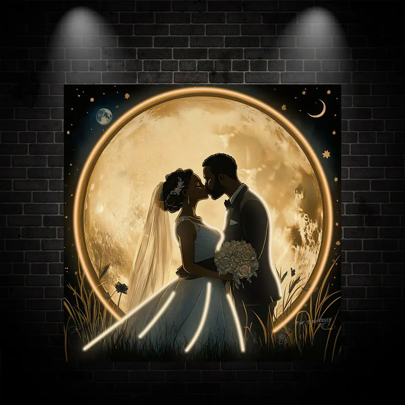 Wedding Atmosphere Wall Decor Custom LED Neon Sign