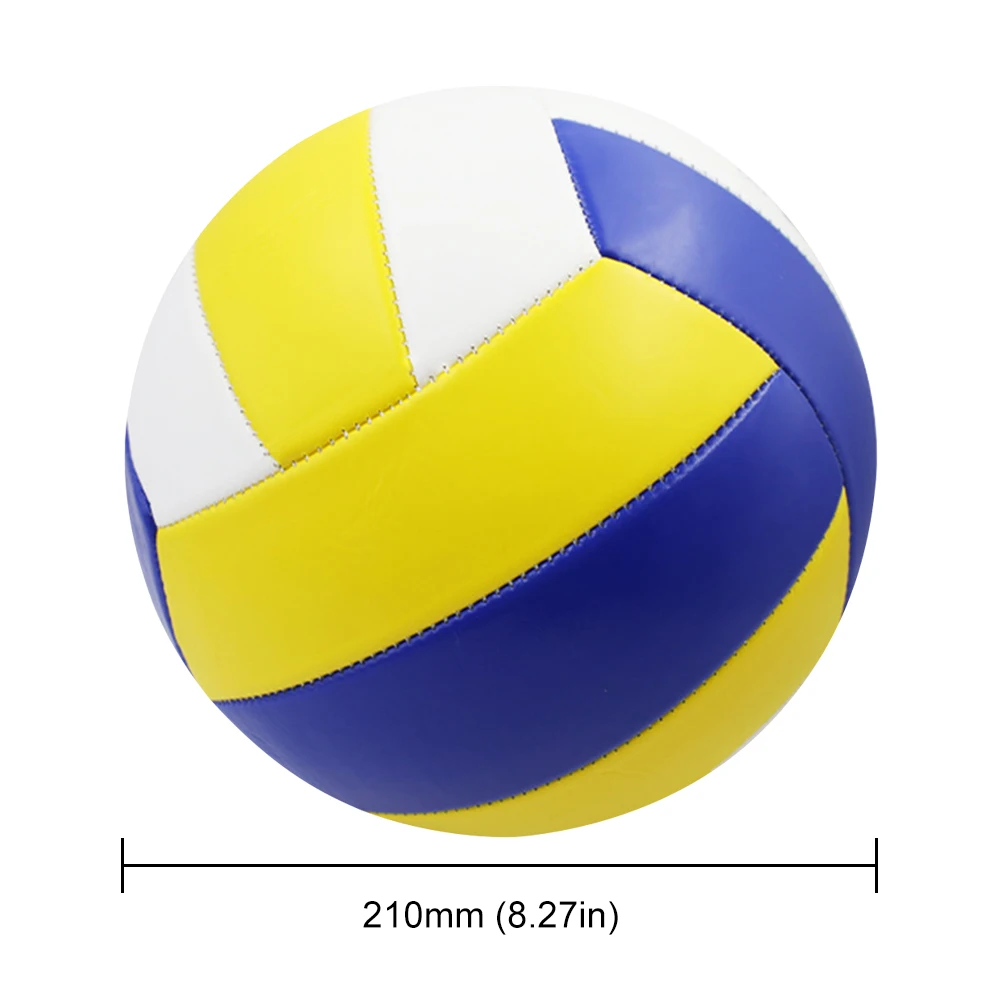 Size 5 Volleyball PVC Volleyball Waterproof Professional Competition Volleyball Recreational Volleyball for Gym Beach