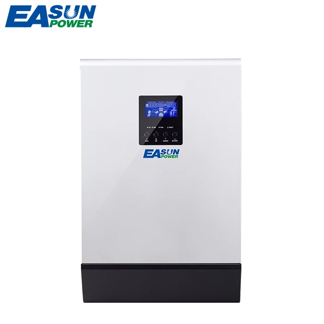 Easun Power-transformador híbrido de 110v, 120V, 240v, salida de CA, 3000W, 3kW, 48V, inversor Solar de fase dividida