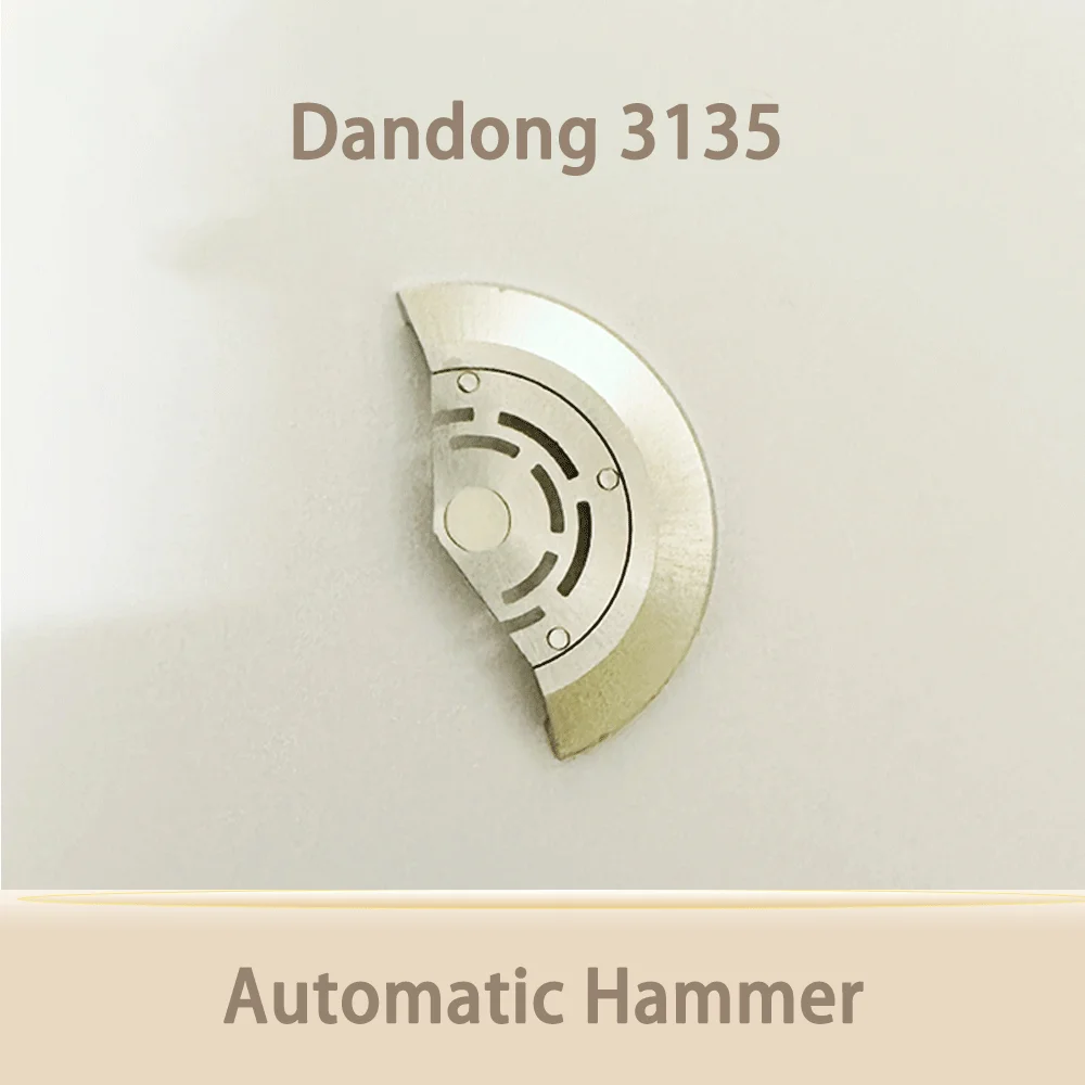 

Watch movement accevssories automatic hammer suitable for domestic Dandong 3135 movement parts repair pendulum watch maintenance
