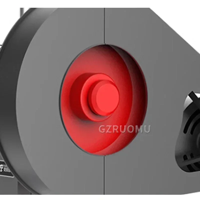 220V 250W Double Column Pneumatic Punching Machine - 0.5T Adjustable Hand Press Riveting Machine