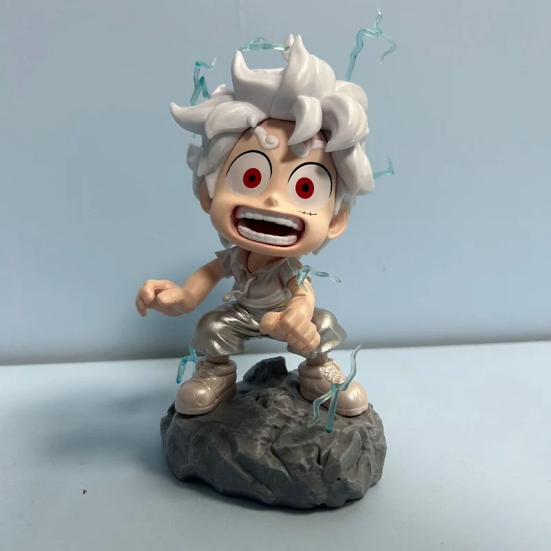 Figurine d'Action de Dessin Animé One Piece, 15cm, en PVC, Modèle de Collection d'Ornements, Intérieur a, Monkey D Luffy, Jouet Beurre, Cadeau pour Enfant