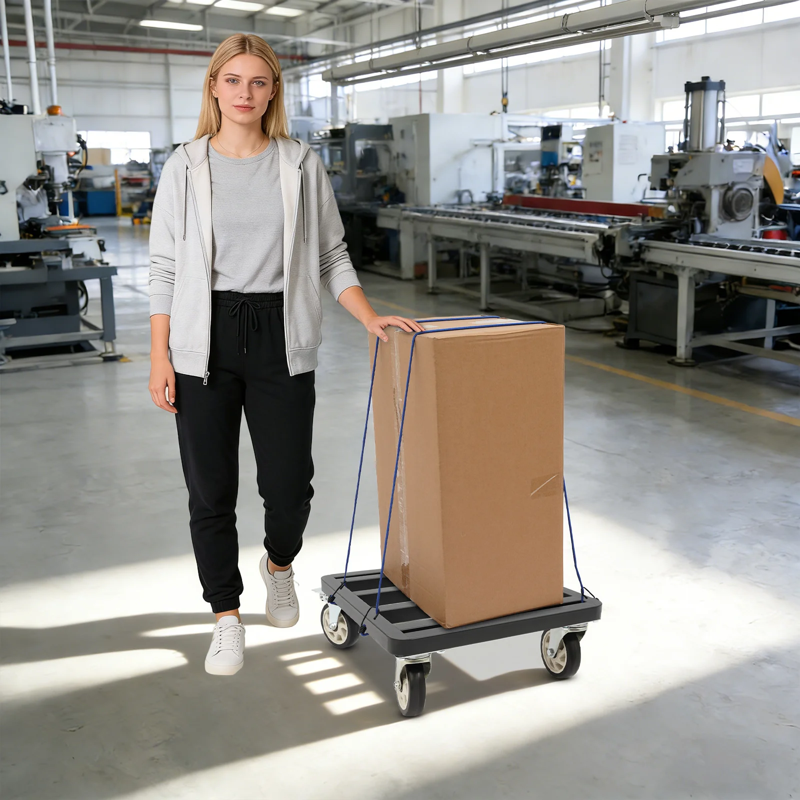 

Furniture Cart Furniture Moving Cart Heavy-Duty Furniture Dolly for Warehouses Workshops Offices Garages Schools