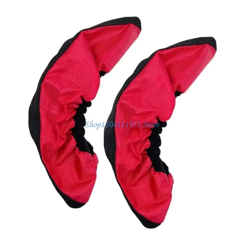 P9FC واقيات شفرة التزلج على الجليد القابلة للتعديل، واقيات من القماش المتين، مقاس عالمي للأطفال والكبار، التزلج على الجليد #3