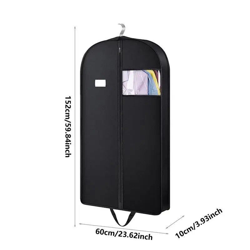 Carrier Suit Covers Portable Traveling Clothes Protector Dustproof Clothing Bags Storage Garment Bags for Coats Tuxedos Gowns